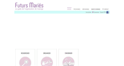 Desktop Screenshot of futurs-maries.net